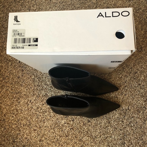 Aldo Black Matier Booties - Picture 6 of 11